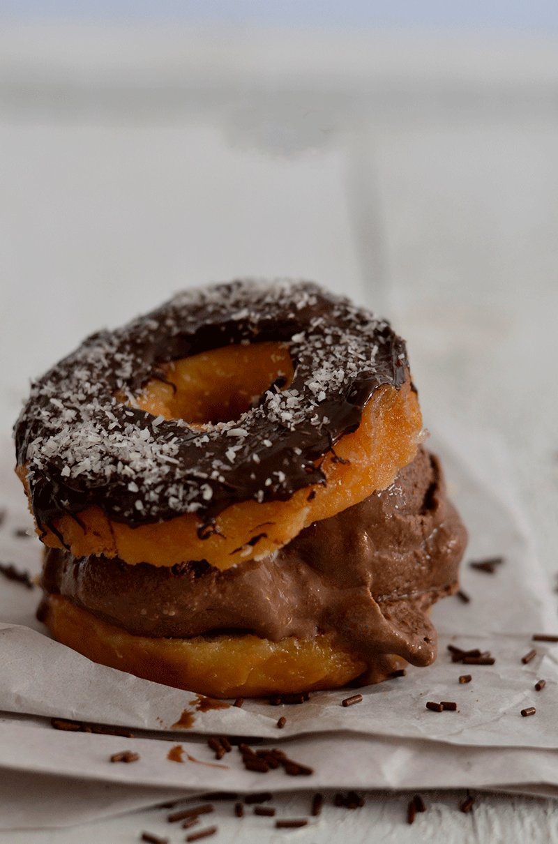 Donuts Rellenos De Helado 2.gif