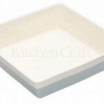 Fuente Cuadrada Celeste Kitchen Craft