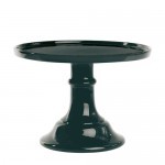 Cake Stand De Cerámica Negro 25 Cm