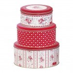 Pack 3 Latas Redondas Vilma Red Green Gate