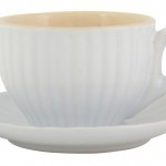 Taza Más Plato Expresso Blanco