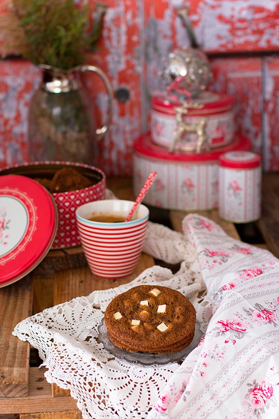 Cookies De Chocolate Blanco Y Especias 3