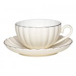 Taza + Plato Pastel Crema Green Gate