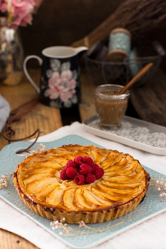 Tarta De Manzana Y Crema Pastelera 2