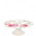 Cake Stand Summer White Green Gate