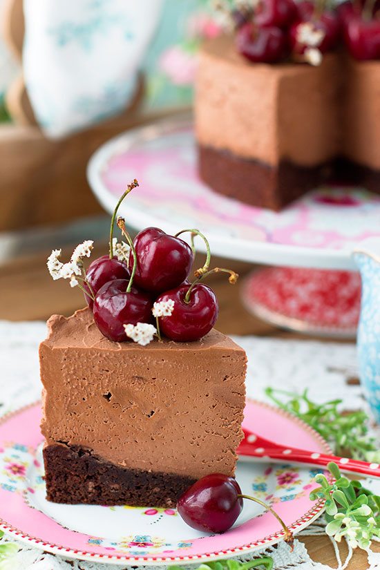 Tarta De Queso De Chocolate De Linda Lomelino 5