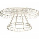 Cake Stand Forja Blanca