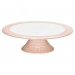 Cake Stand Alice Pale Pink Green Gate