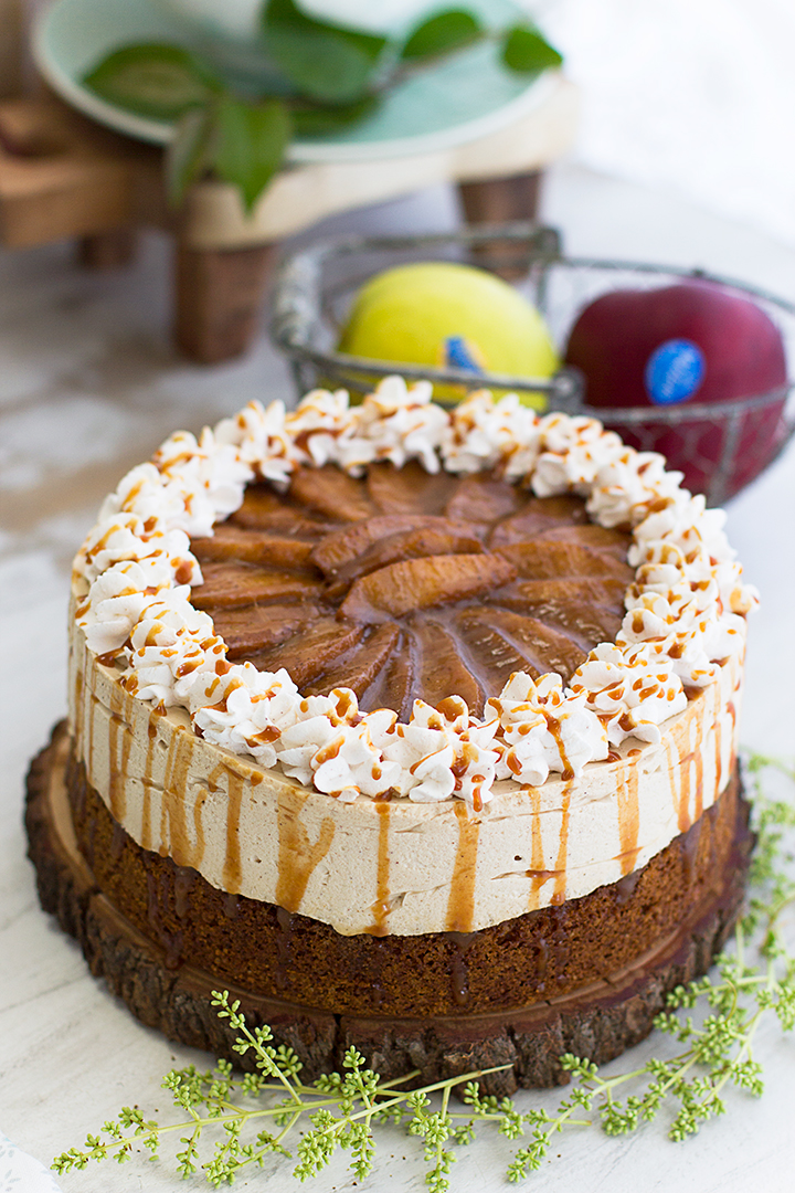 Tarta De Queso De Manzana Y Caramelo 11