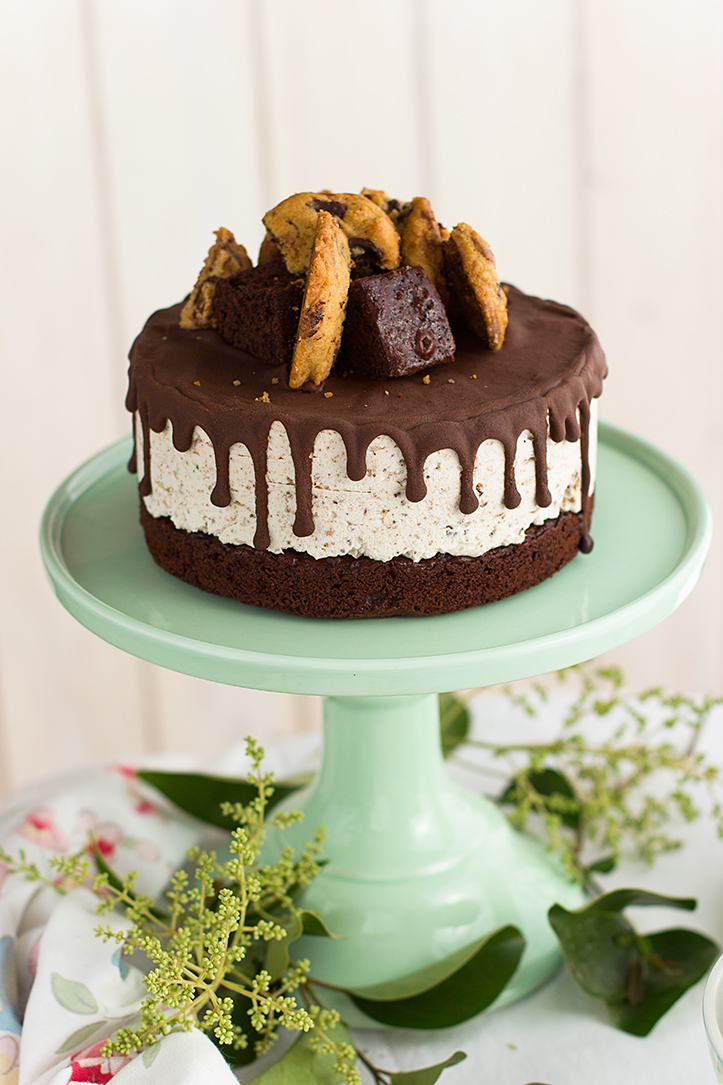 Tarta Helada De Cookies Y Brownie 5