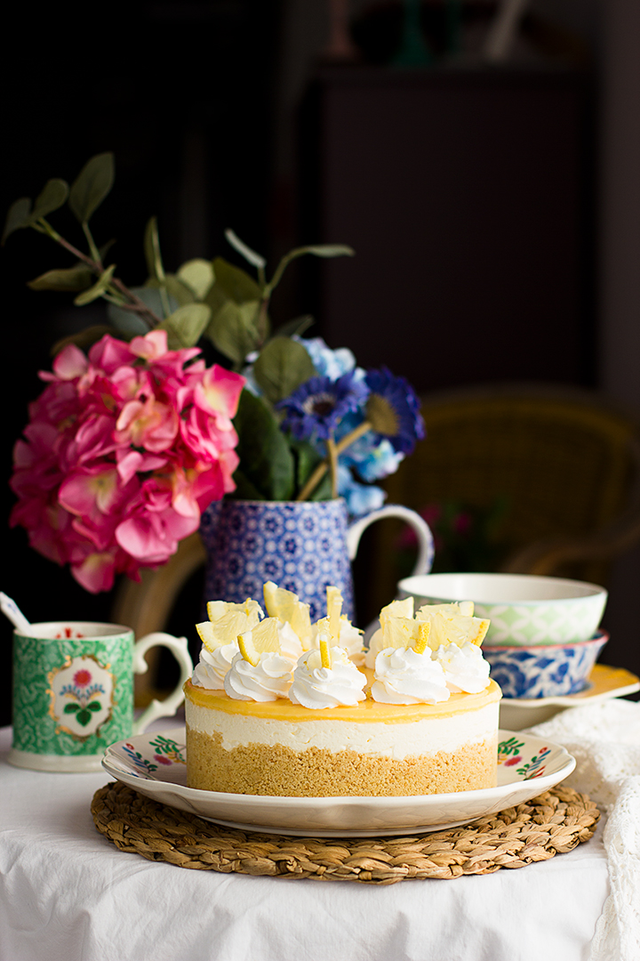 Tarta Sin Horno De Limon Coco Y Chocolate Blanco 6