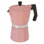 Cafetera Para Fuego Rosa