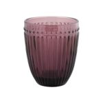 Vaso De Cristal Labrado Plum Green Gate