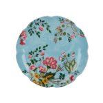 Plato De Ceramica Easter Azul