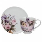 TAZA Y PLATO WILD APRICITY CREATIVE TOPS