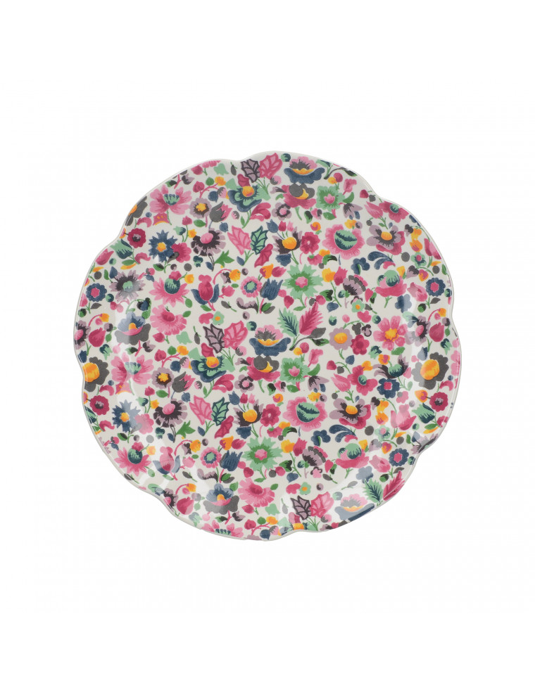 PLATO DE CERÁMICA BLOOMING FANCY FLORES CREATIVE TOPS