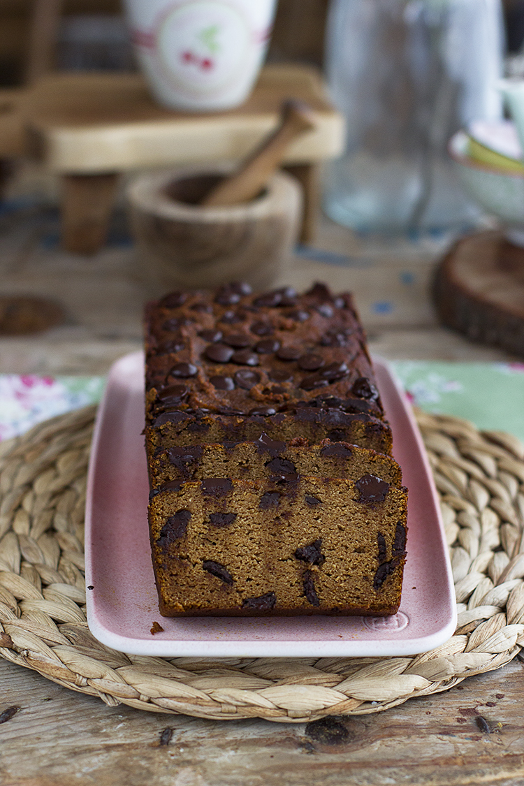 Plum Cake De Calabaza Y Chocolate 7