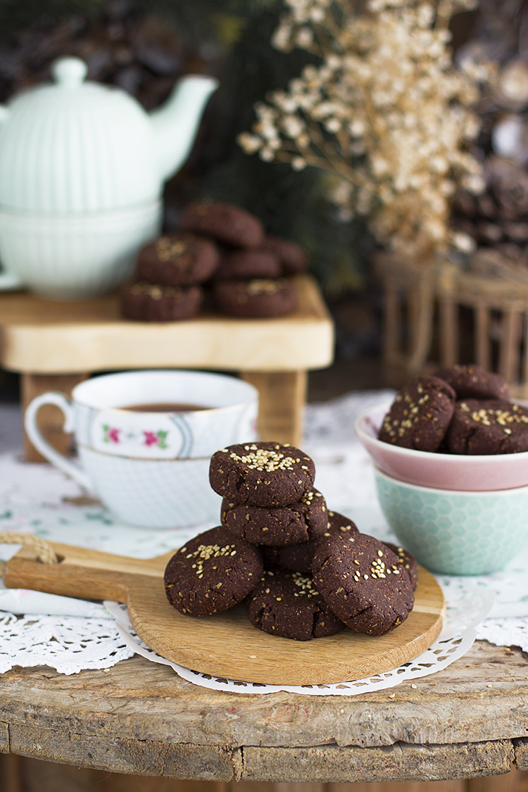 Polvorones De Chocolate Saludable 2