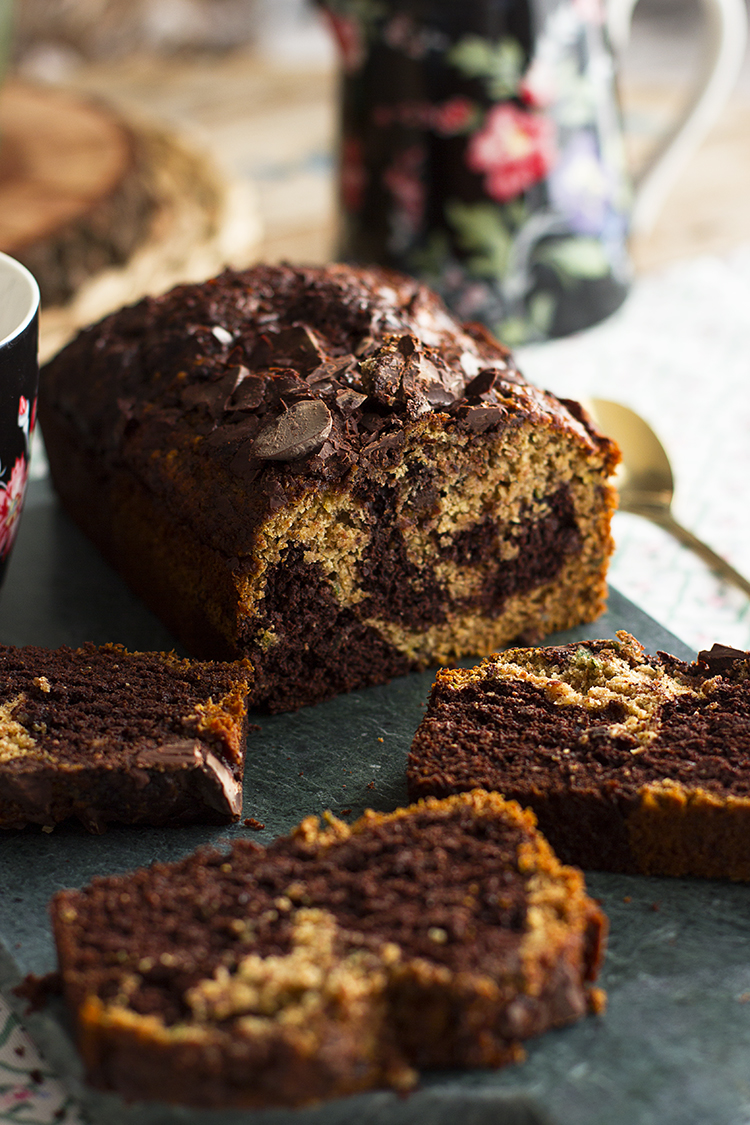 Plum Cake De Calabacin Y Chocolate 9