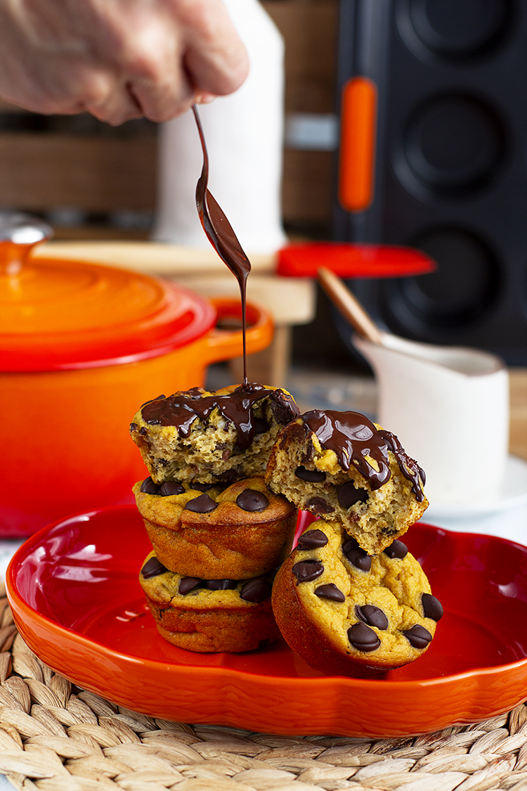 Muffins Calabaza Y Choco 2