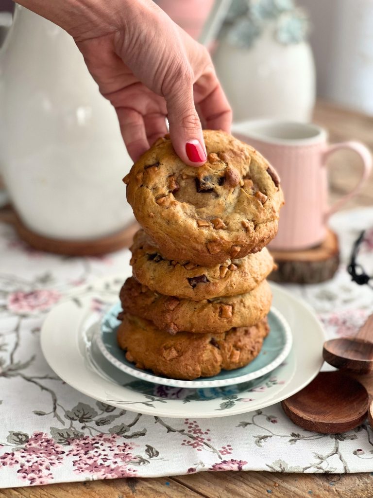 cookies banoffe la cookie de plátano y dulce de leche