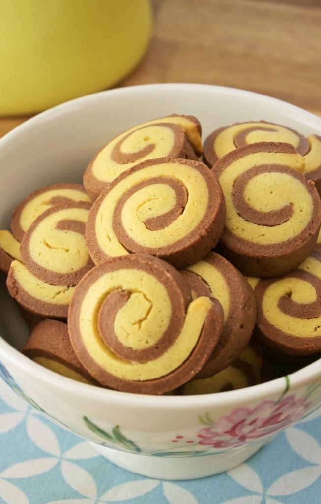 Galletas Bicolor de Vainilla y Chocolate super fácil