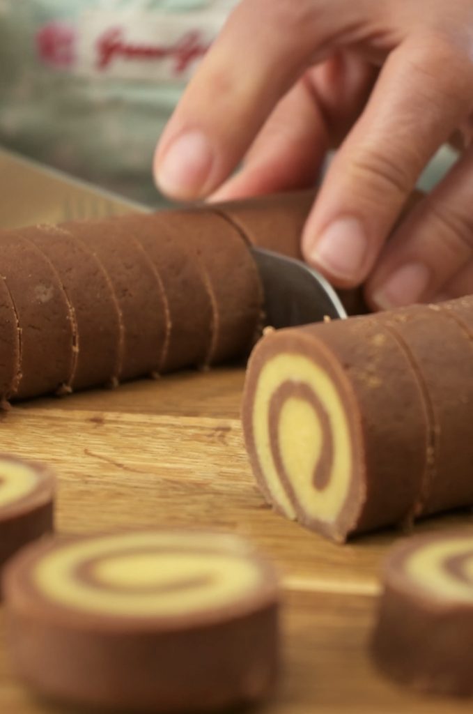 Galletas Bicolor de Vainilla y Chocolate super fácil