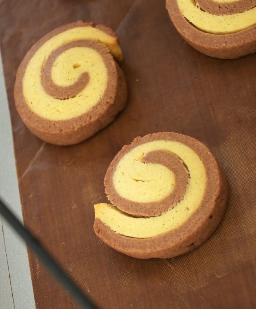 Galletas Bicolor de Vainilla y Chocolate super fácil