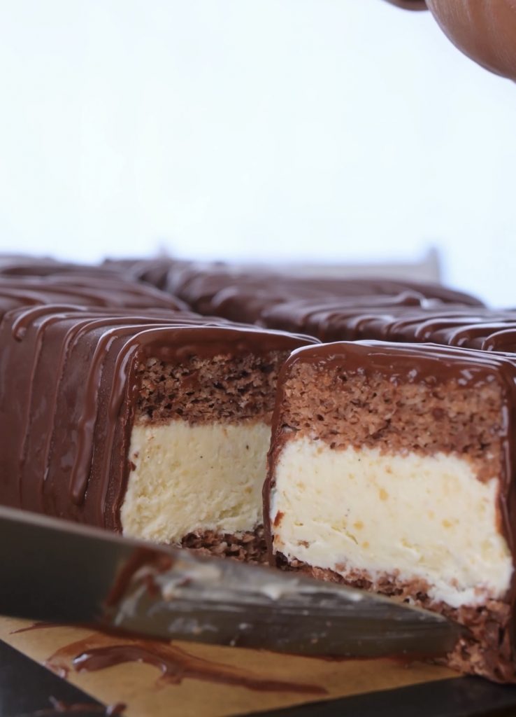 Kinder Delice Helado fácil rico hecho en casa sin heladera